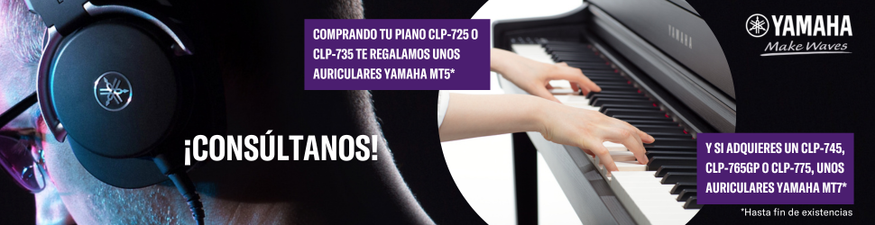 AURICULARES GRATIS YAMAHA COMPRA PIANO YAMAHA CLP-700